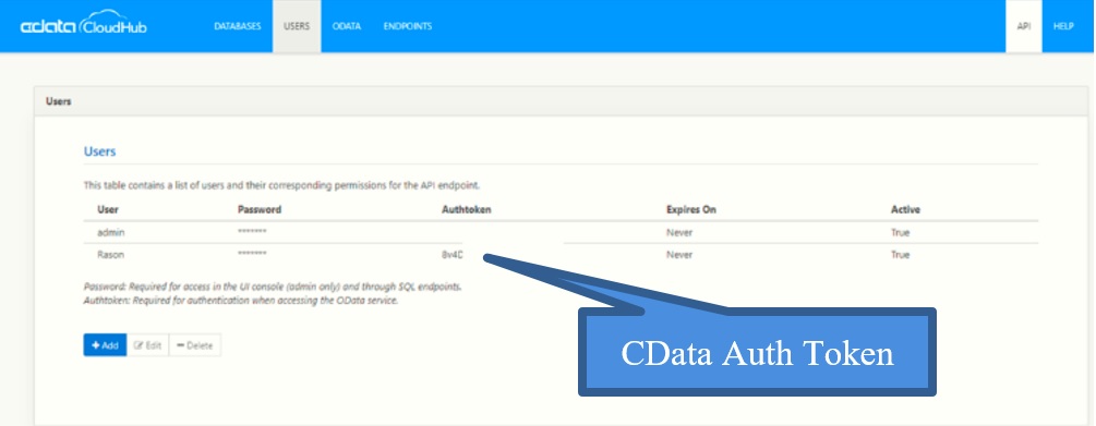CData Cloud Hub Screenshot