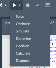 Solve Menu